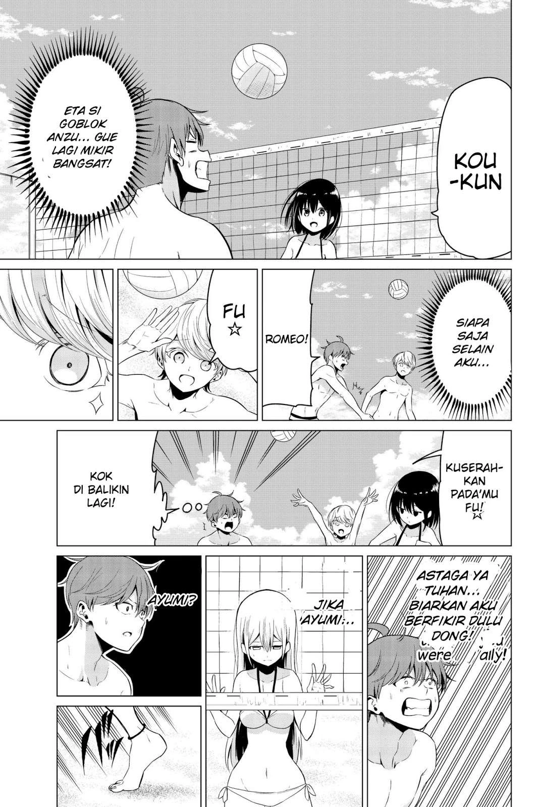 Halaman 21 — Sekai ka Kanojo ka Erabenai Chapter 19