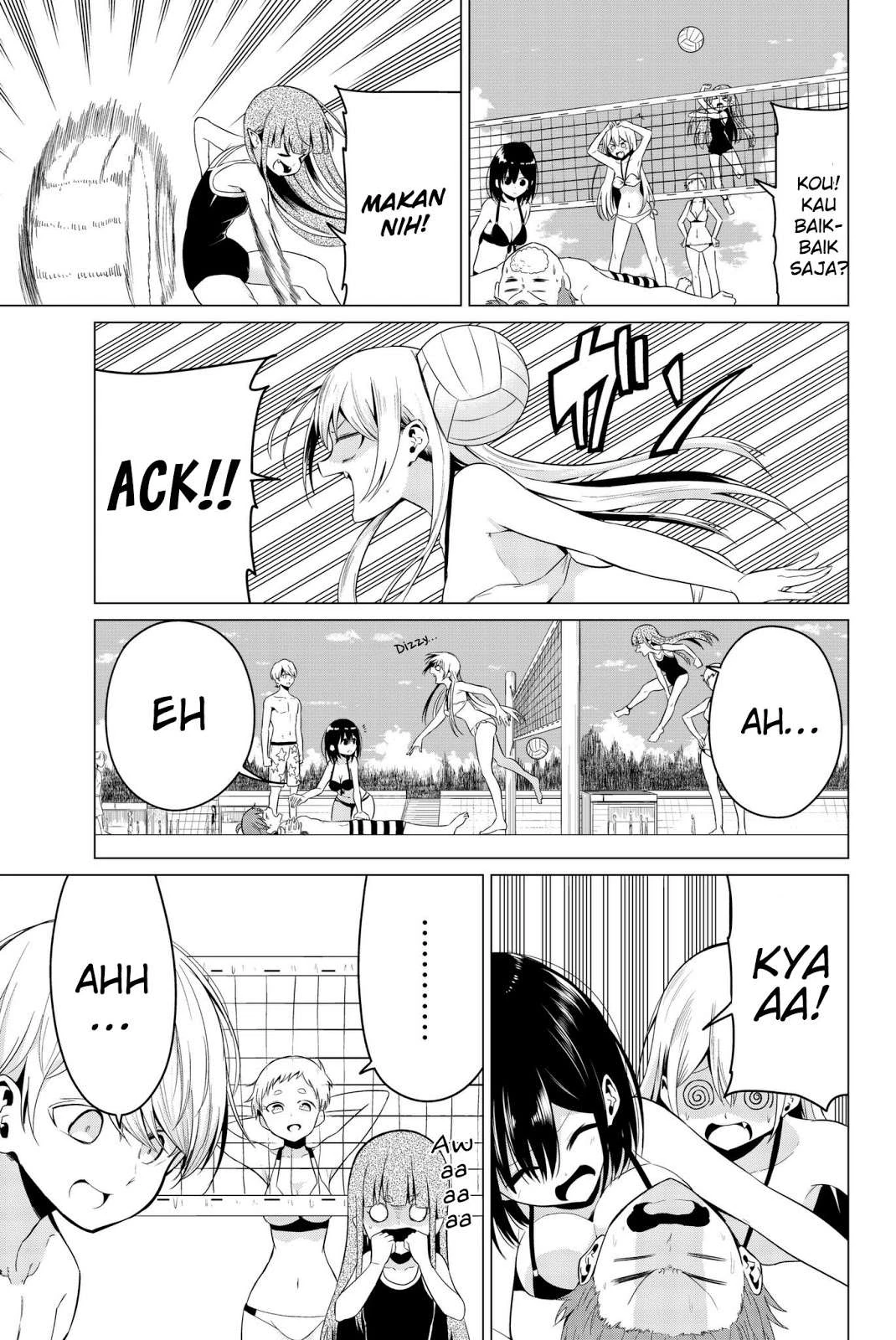 Halaman 23 — Sekai ka Kanojo ka Erabenai Chapter 19