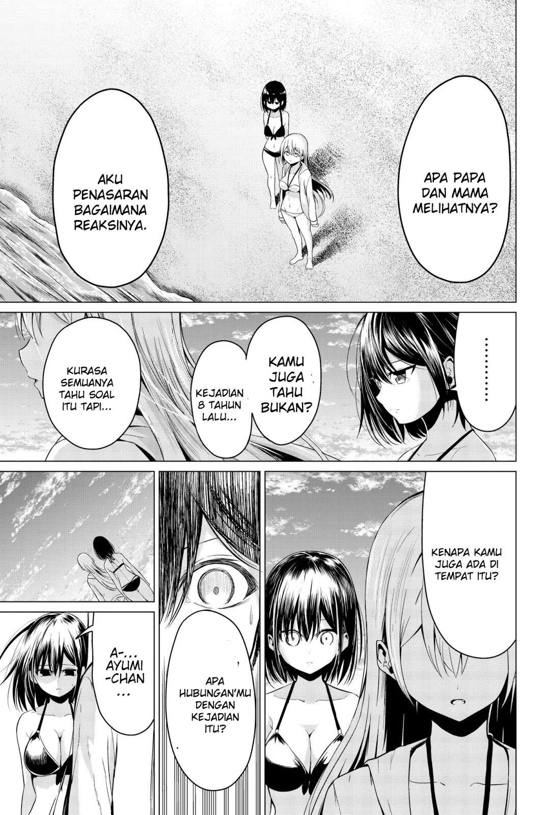 Halaman 27 — Sekai ka Kanojo ka Erabenai Chapter 19