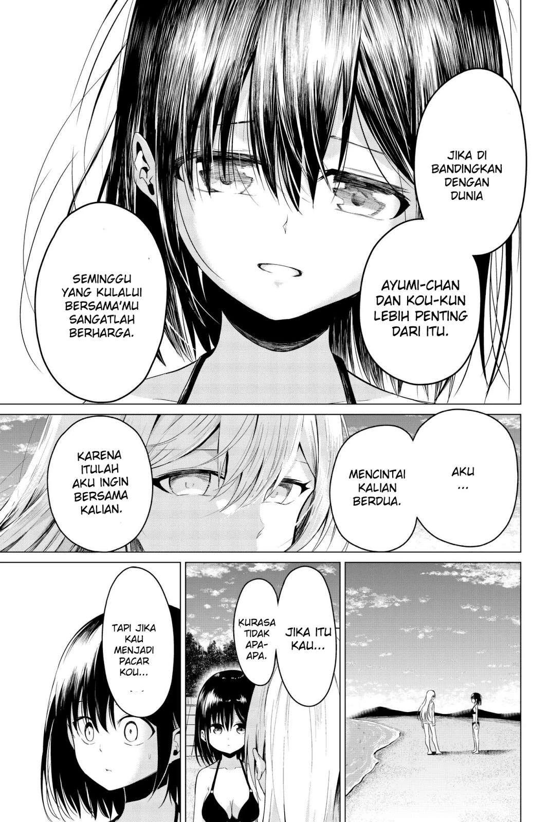 Halaman 29 — Sekai ka Kanojo ka Erabenai Chapter 19