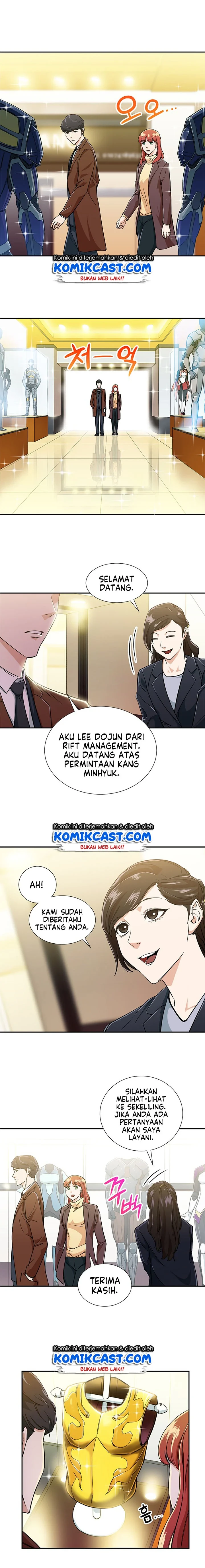 Halaman 10 — My Dad Is Too Strong Chapter 12