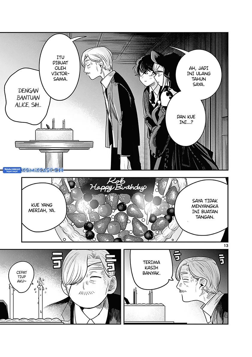 Halaman 13 — Shinigami Bocchan to Kuro Maid Chapter 228