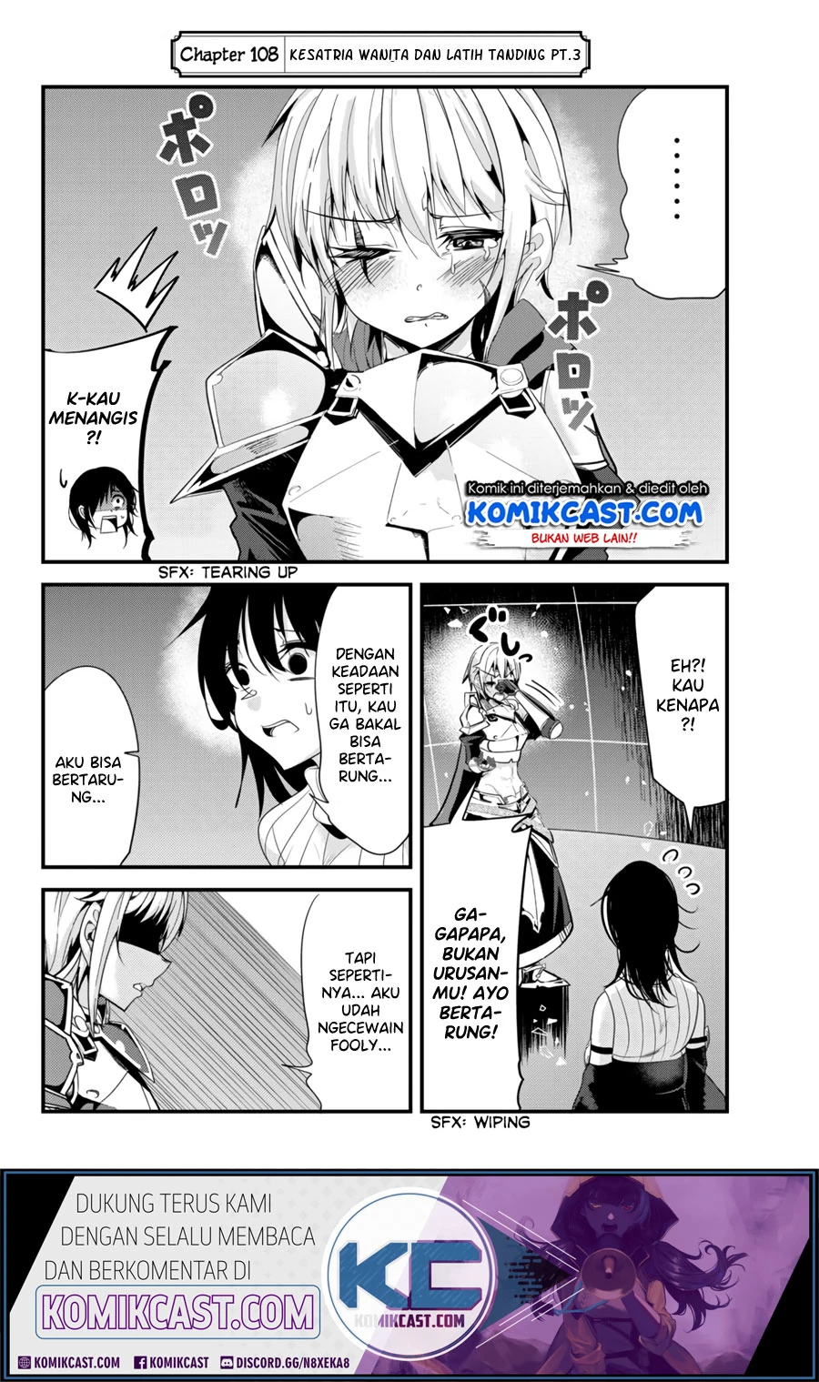 Halaman 3 — Imamade Ichido mo Onnaatsukai sareta Koto ga Nai Onna Kishi wo Onnaatsukai suru Manga Chapter 108