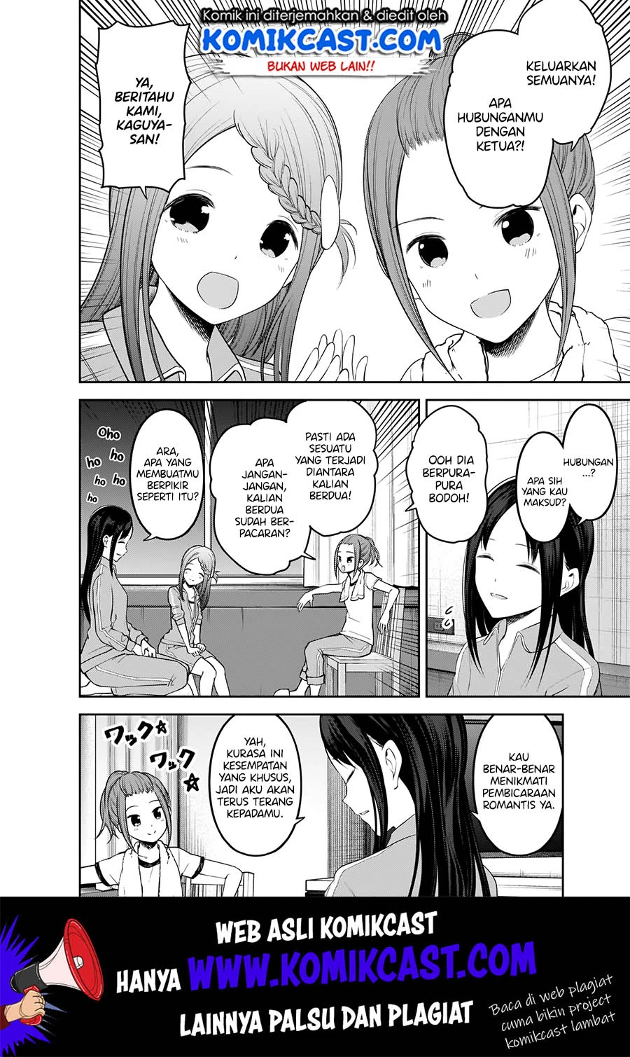 Halaman 3 — Kaguya-sama wa Kokurasetai: Tensai-tachi no Renai Zunousen Chapter 182