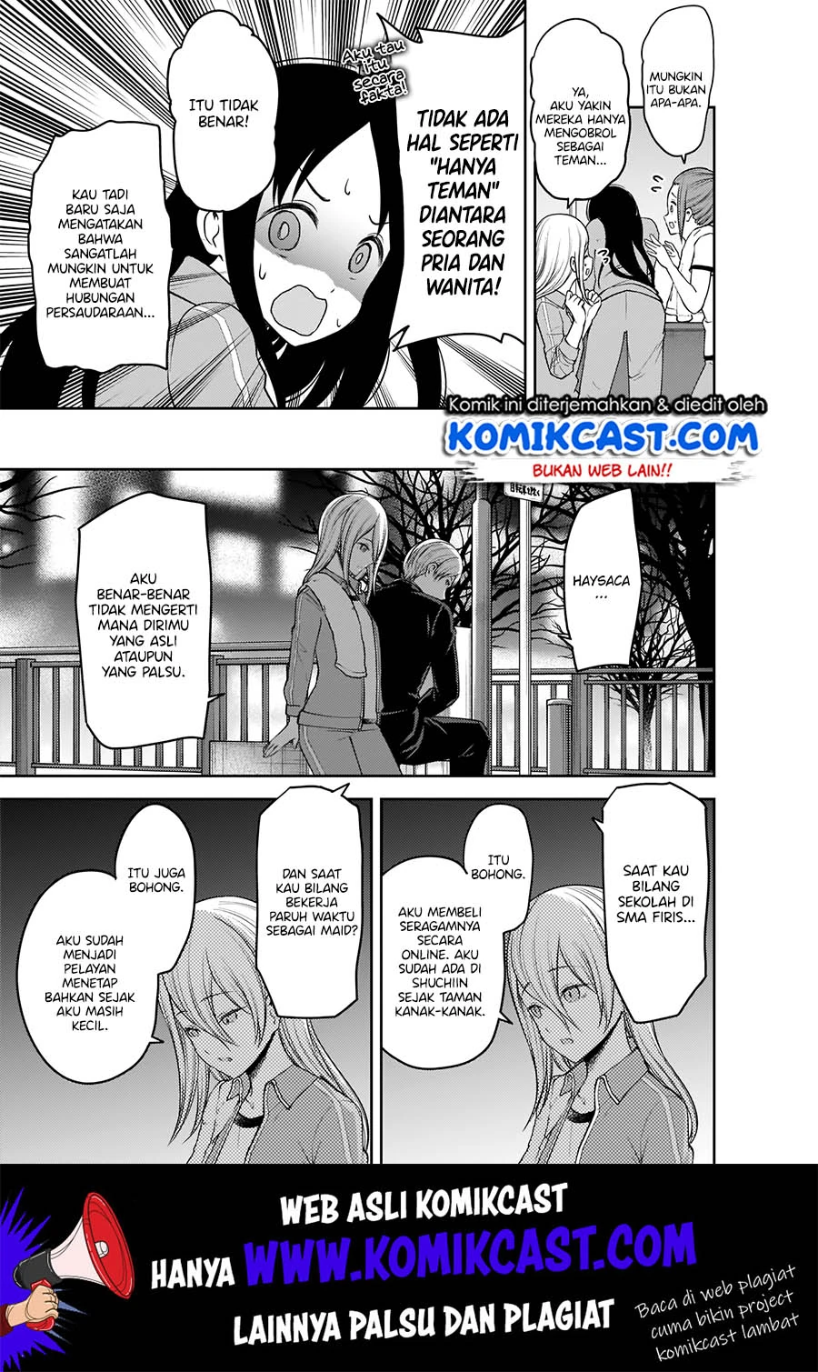Halaman 6 — Kaguya-sama wa Kokurasetai: Tensai-tachi no Renai Zunousen Chapter 182