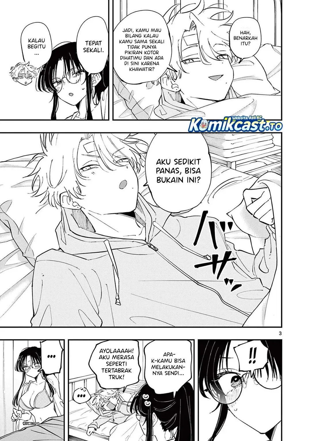 Halaman 4 — Tonari no Seki no Yatsu ga Souiu Me de Mitekuru Chapter 72