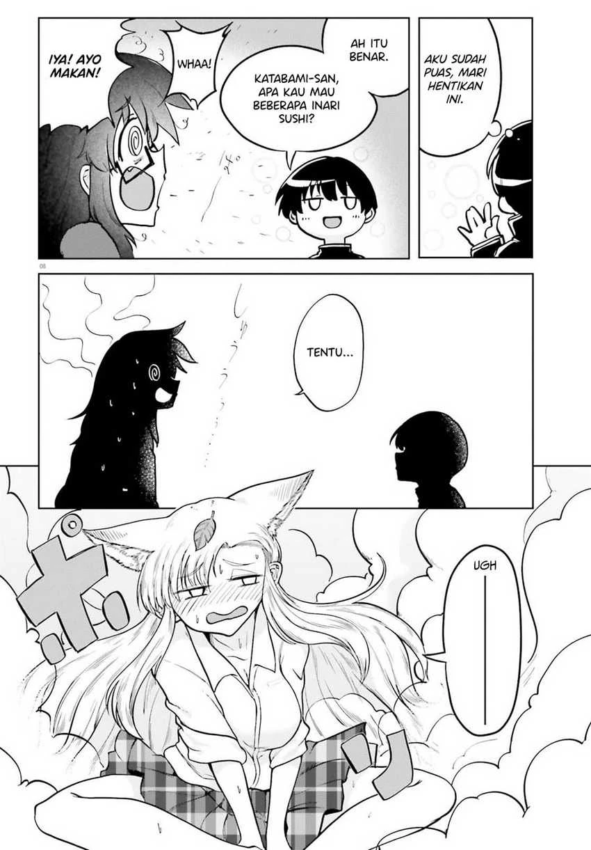 Halaman 8 — Okitsune Gal no Katabami-san Chapter 3