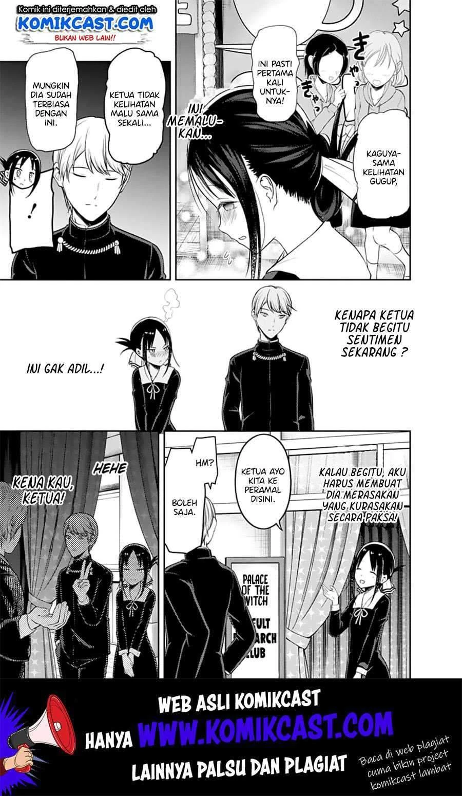 Halaman 5 — Kaguya-sama wa Kokurasetai: Tensai-tachi no Renai Zunousen Chapter 131