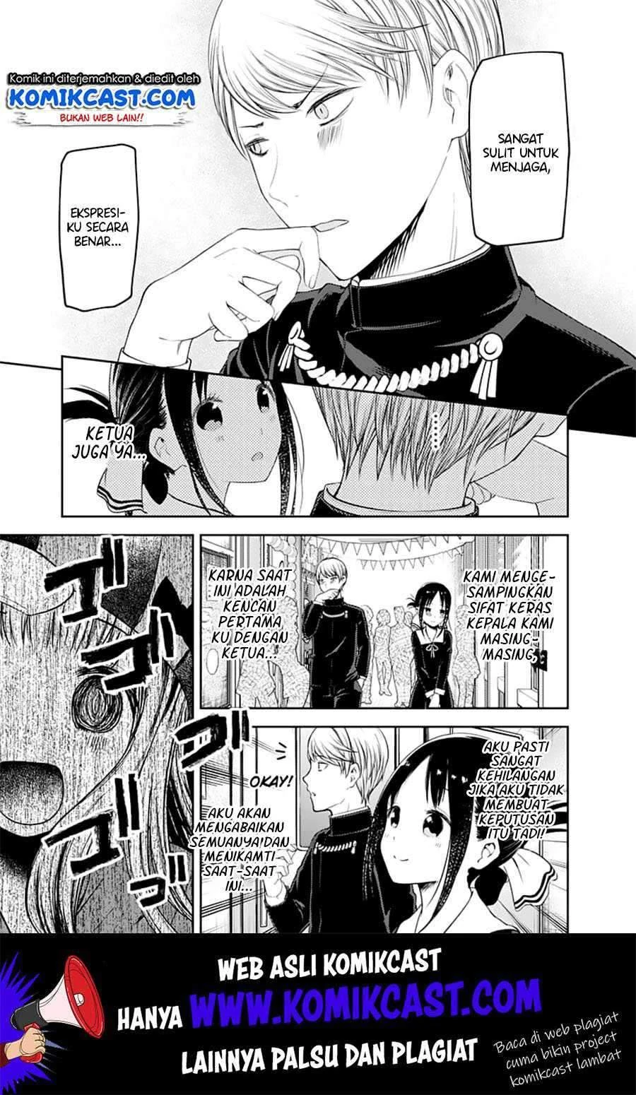 Halaman 10 — Kaguya-sama wa Kokurasetai: Tensai-tachi no Renai Zunousen Chapter 131
