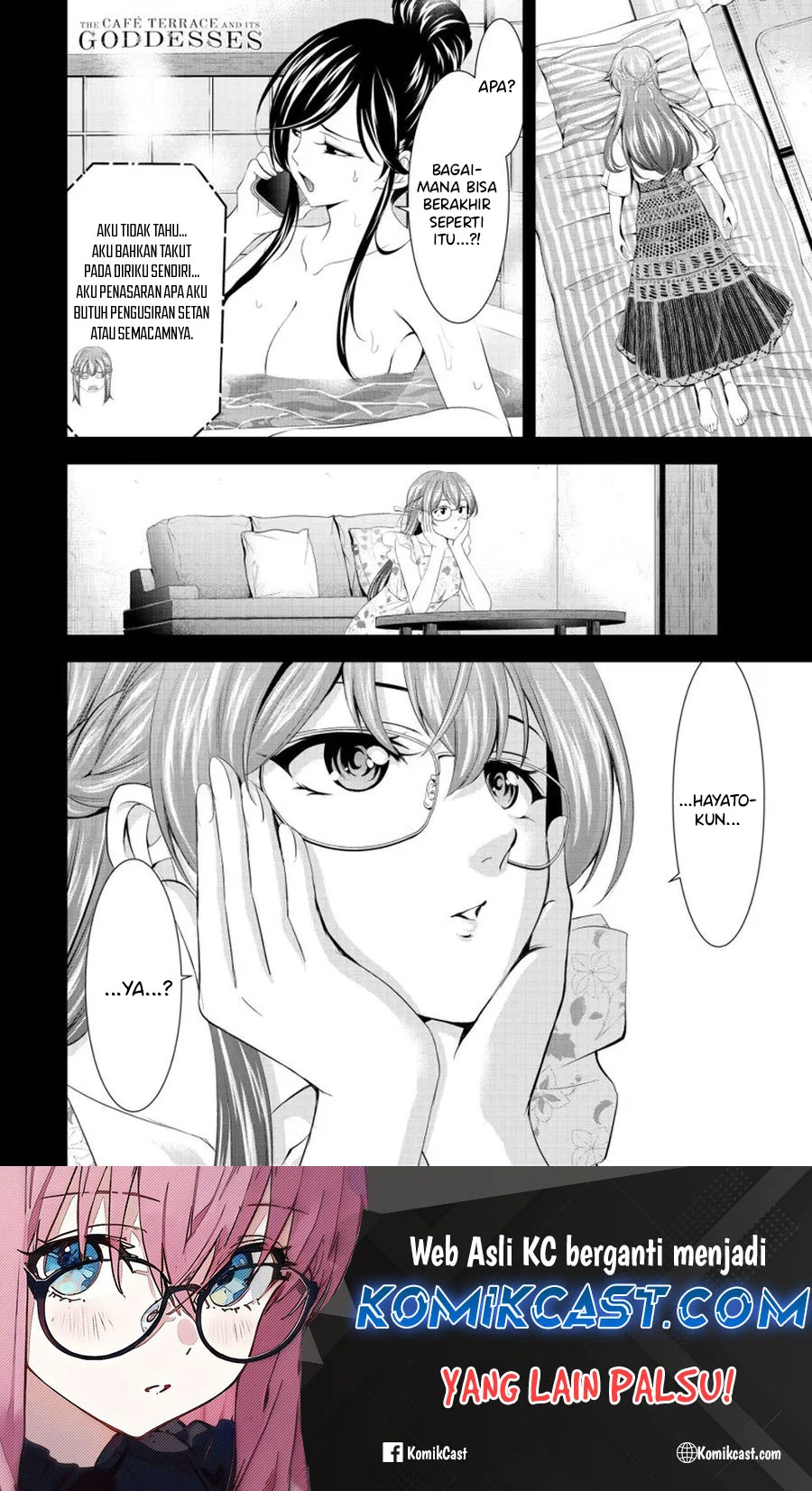 Halaman 17 — Megami no Café Terrace Chapter 166