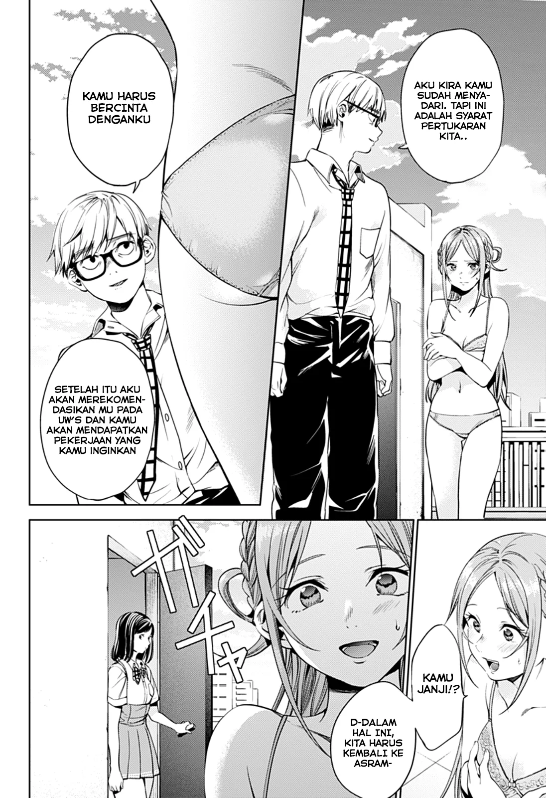 Halaman 16 — Shuumatsu no Harem Chapter 31