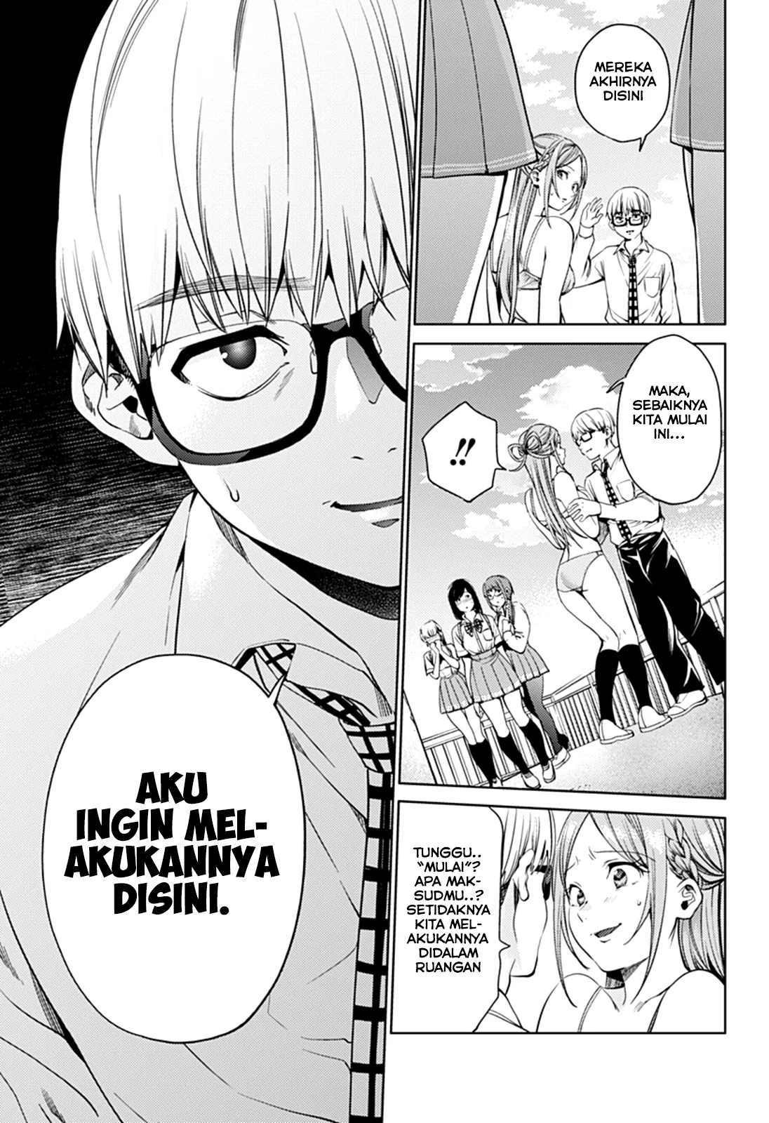 Halaman 17 — Shuumatsu no Harem Chapter 31