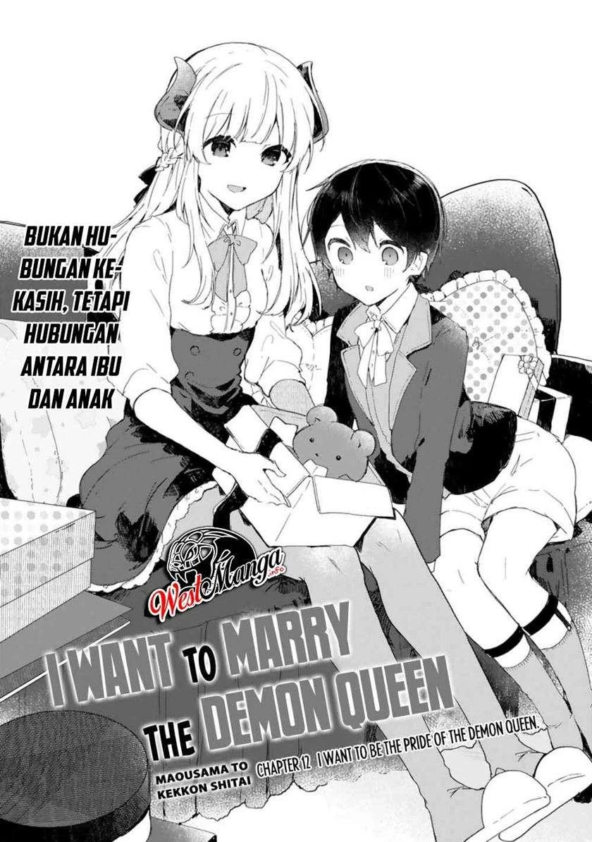 Halaman 4 — Maou-sama to Kekkon shitai Chapter 12