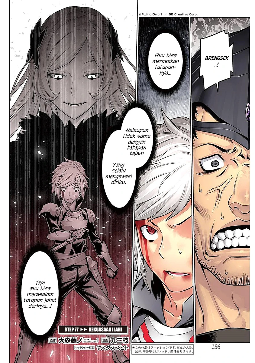 Halaman 3 — Dungeon ni Deai wo Motomeru no wa Machigatteiru Darou ka Chapter 77