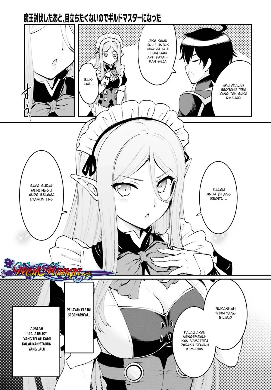 Halaman 7 — Maou Toubatsu shita Ato, Medachitakunai node Guild Master ni Natta Chapter 1.1