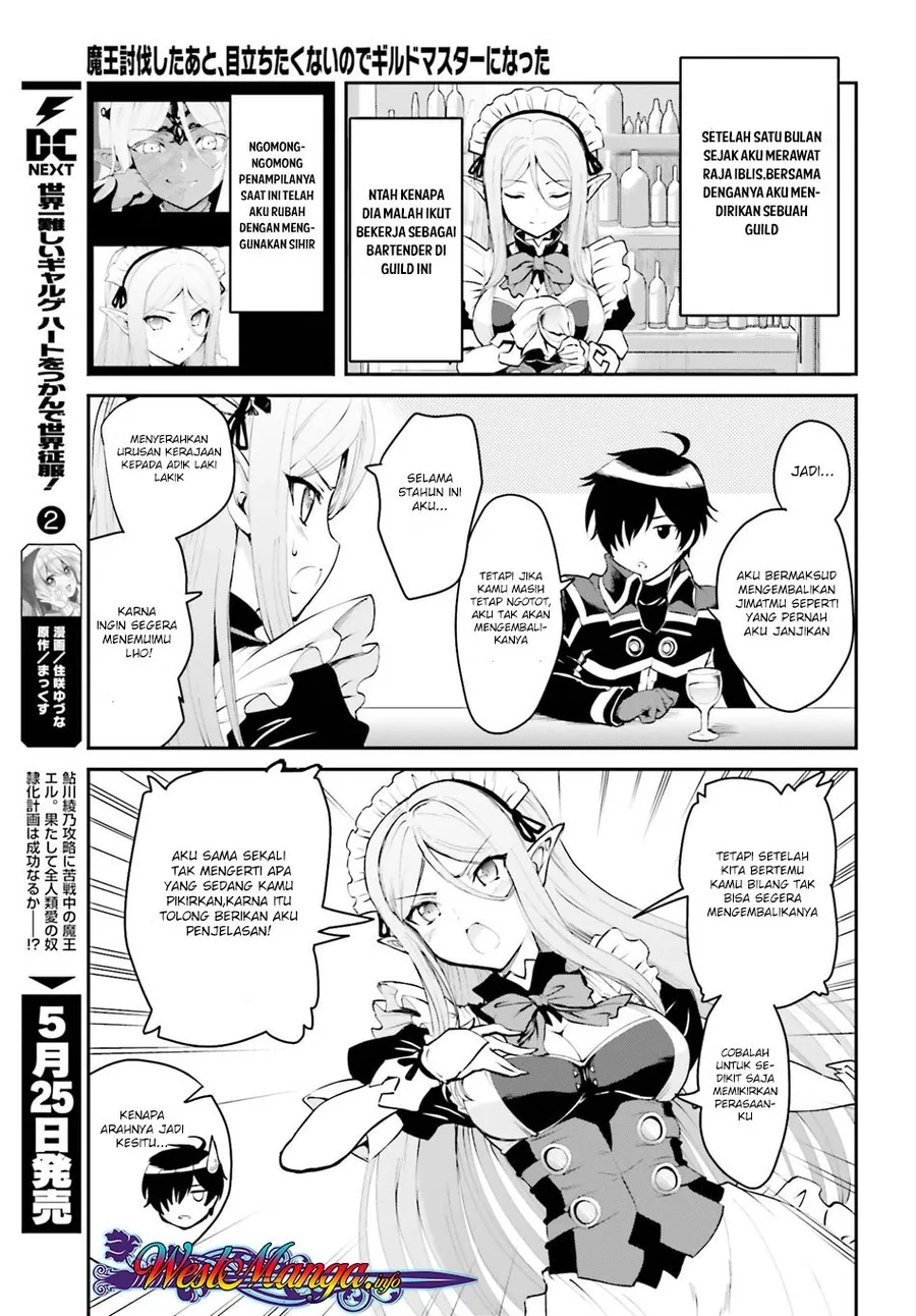 Halaman 9 — Maou Toubatsu shita Ato, Medachitakunai node Guild Master ni Natta Chapter 1.1