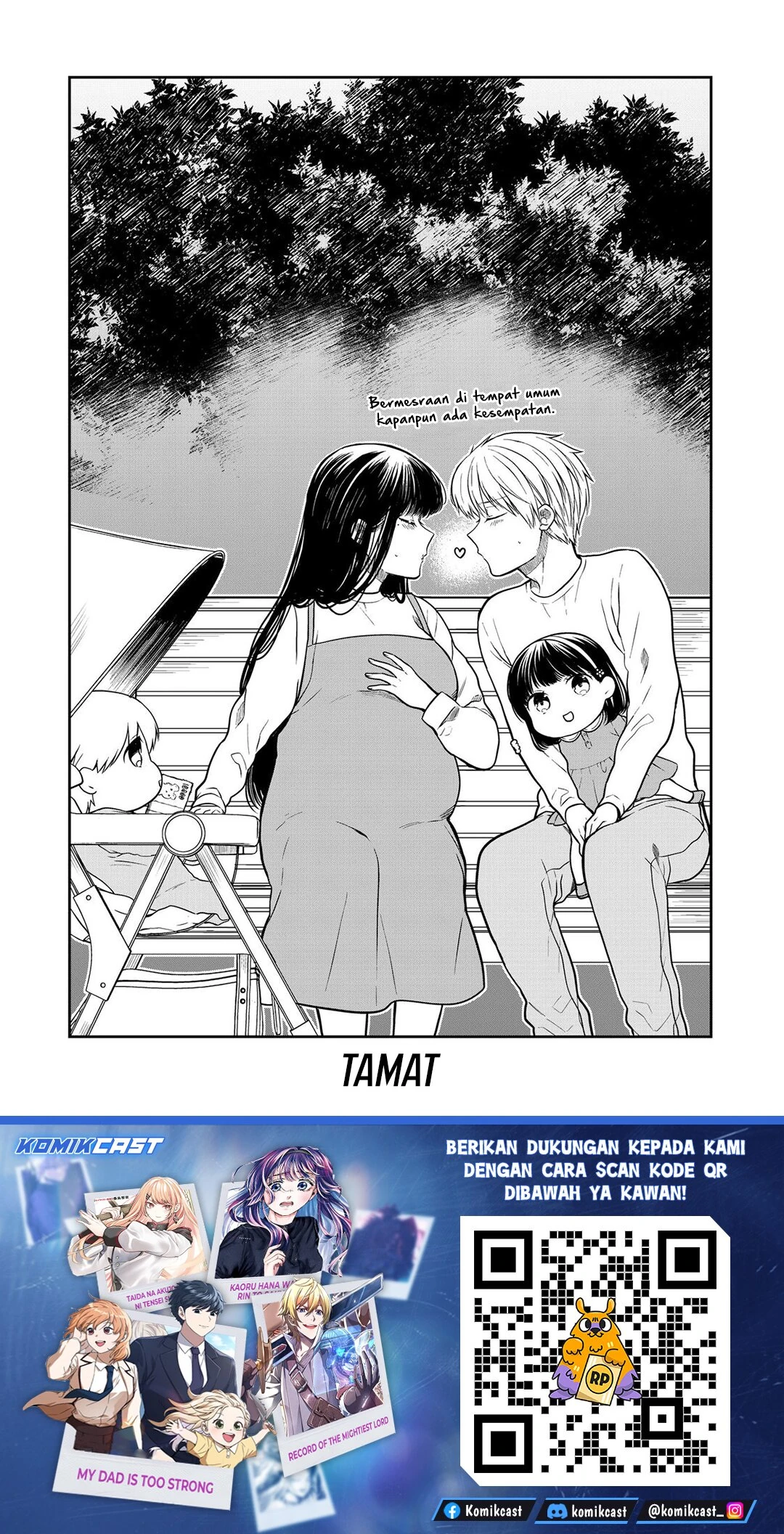 Halaman 9 — Danshi Koukousei wo Yashinaitai Oneesan no Hanashi Chapter 362.5