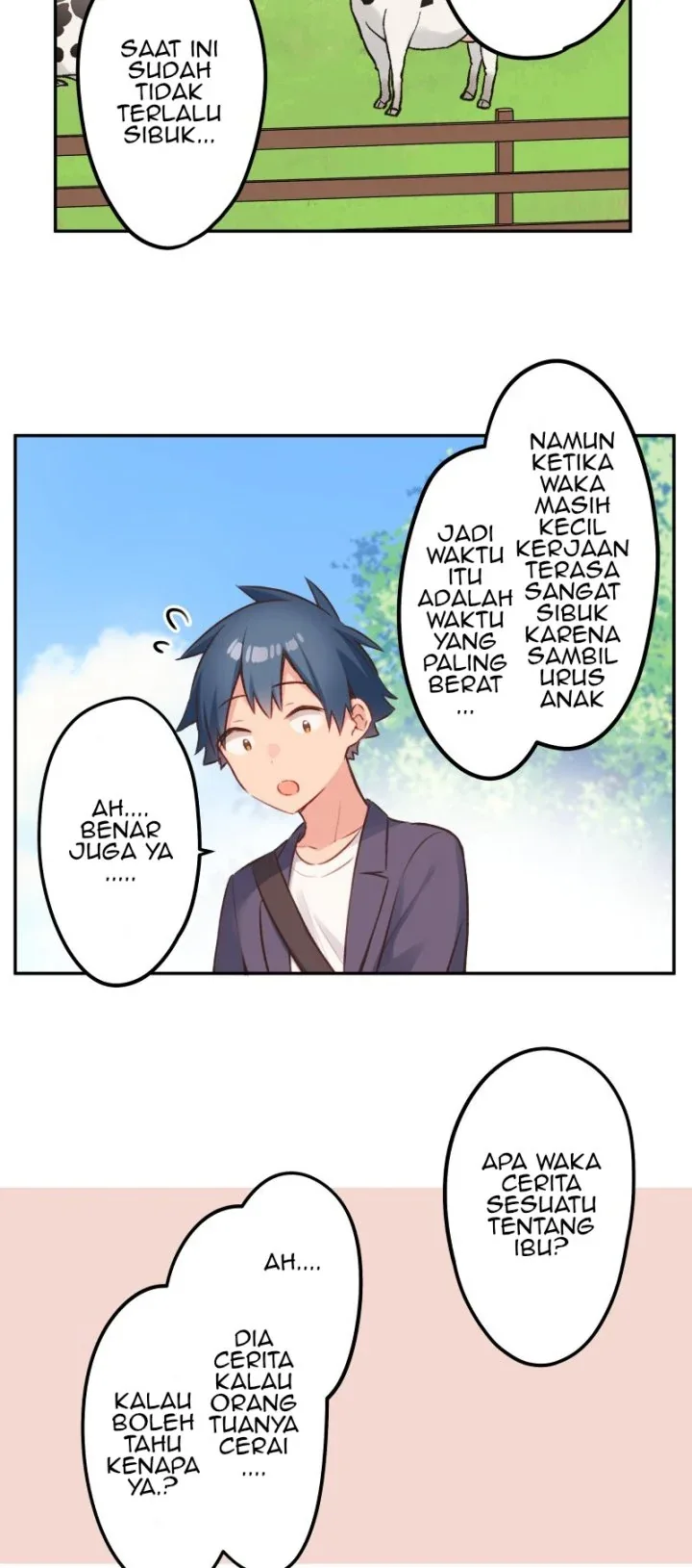 Halaman 9 — Waka-chan Is Flirty Again Chapter 101
