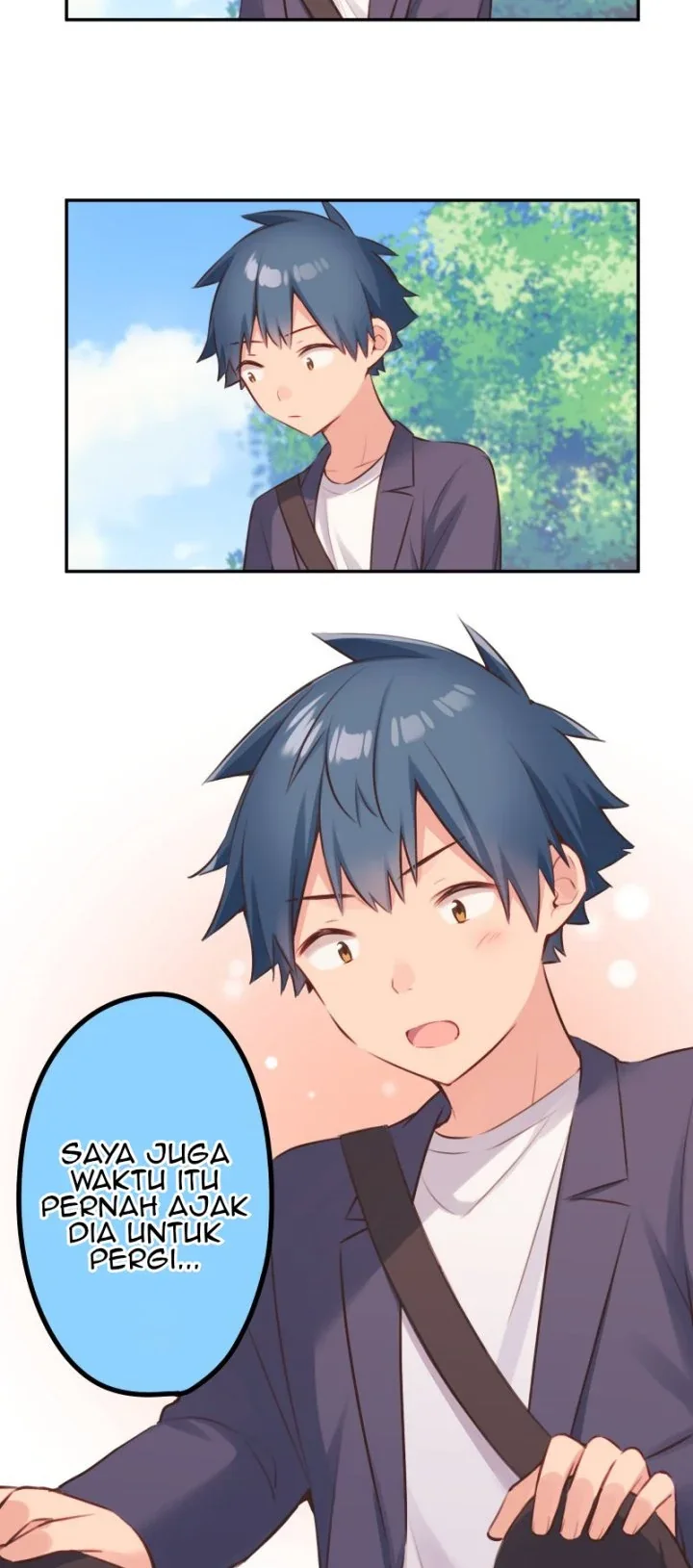 Halaman 14 — Waka-chan Is Flirty Again Chapter 101