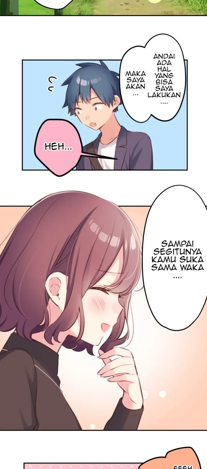 Halaman 18 — Waka-chan Is Flirty Again Chapter 101