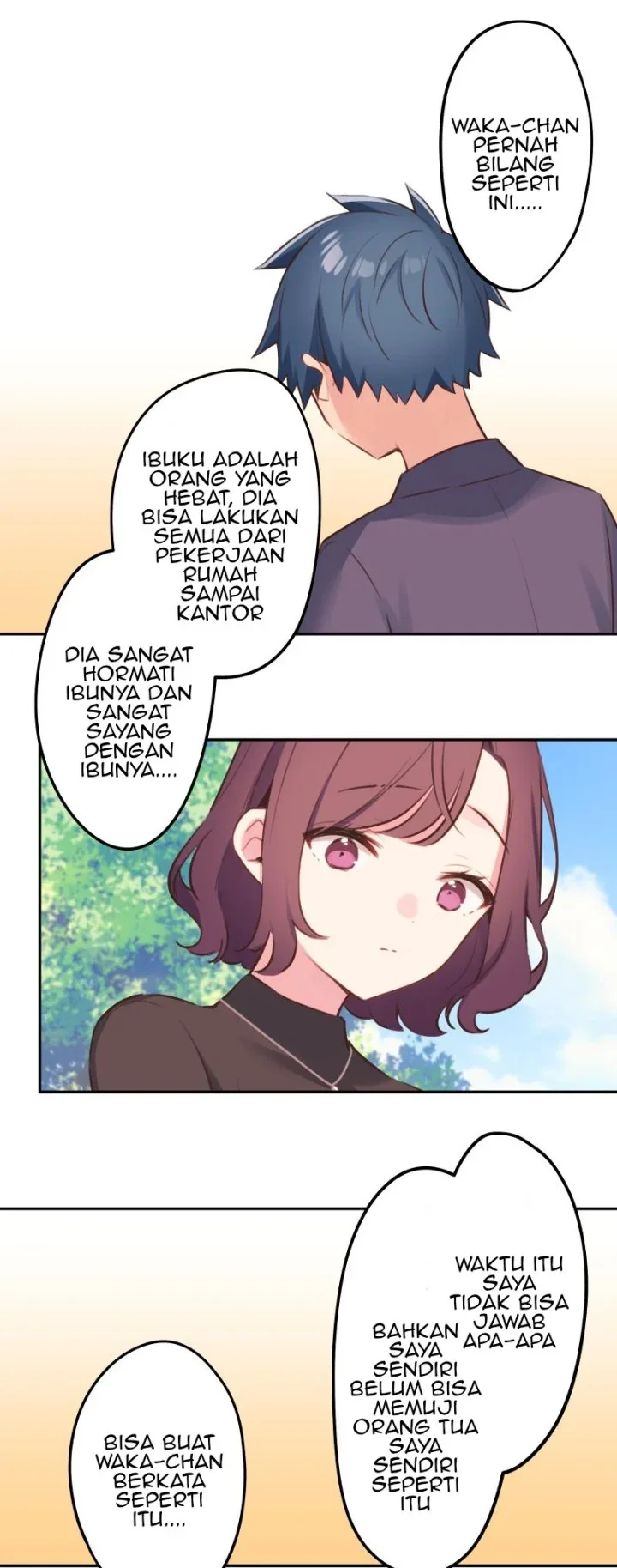 Halaman 22 — Waka-chan Is Flirty Again Chapter 101
