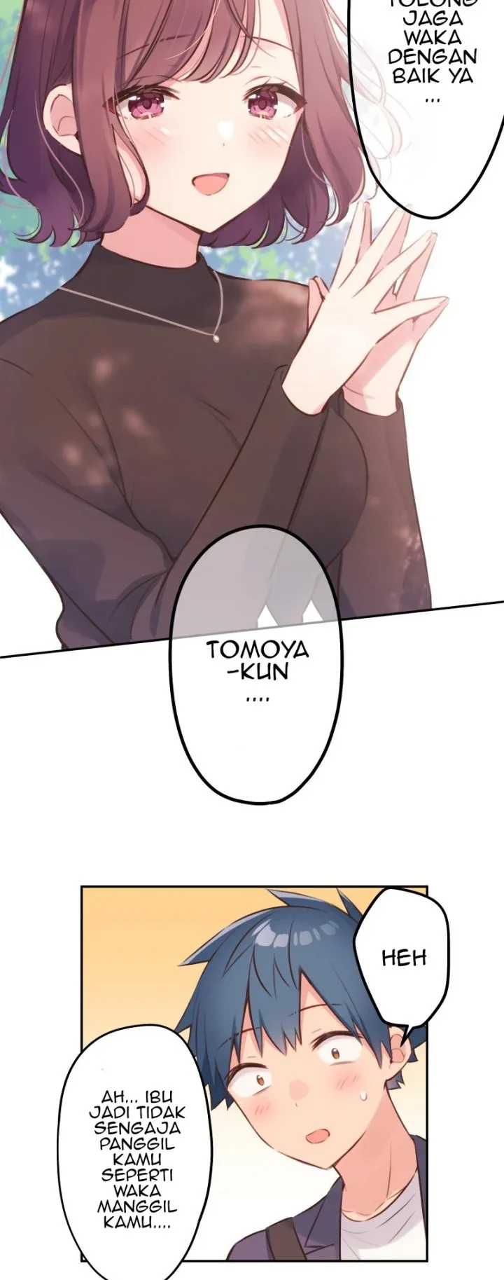 Halaman 24 — Waka-chan Is Flirty Again Chapter 101