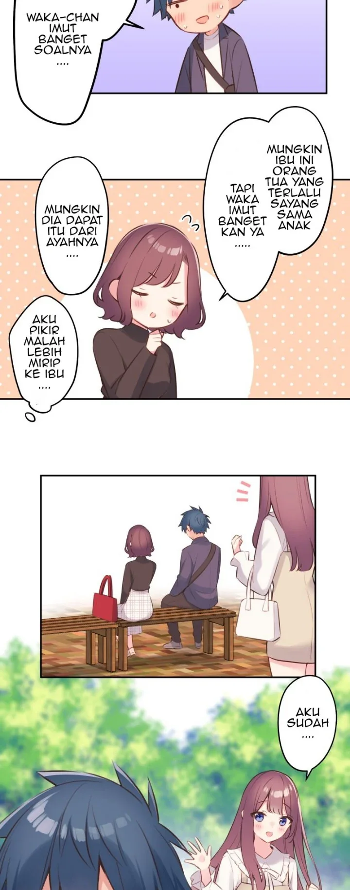 Halaman 26 — Waka-chan Is Flirty Again Chapter 101