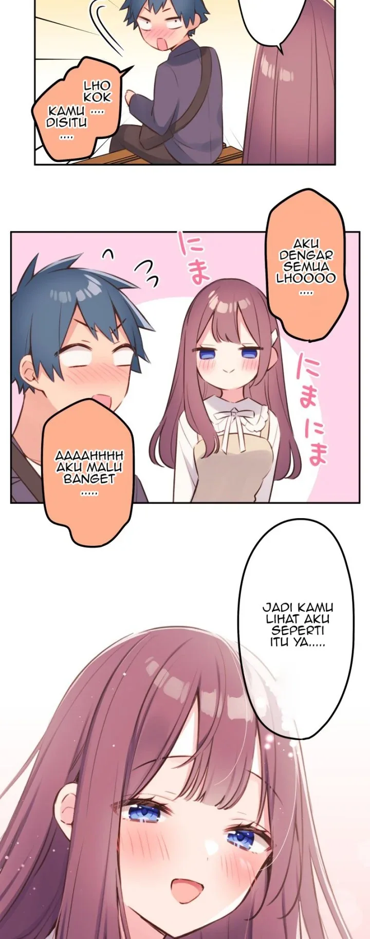 Halaman 29 — Waka-chan Is Flirty Again Chapter 101