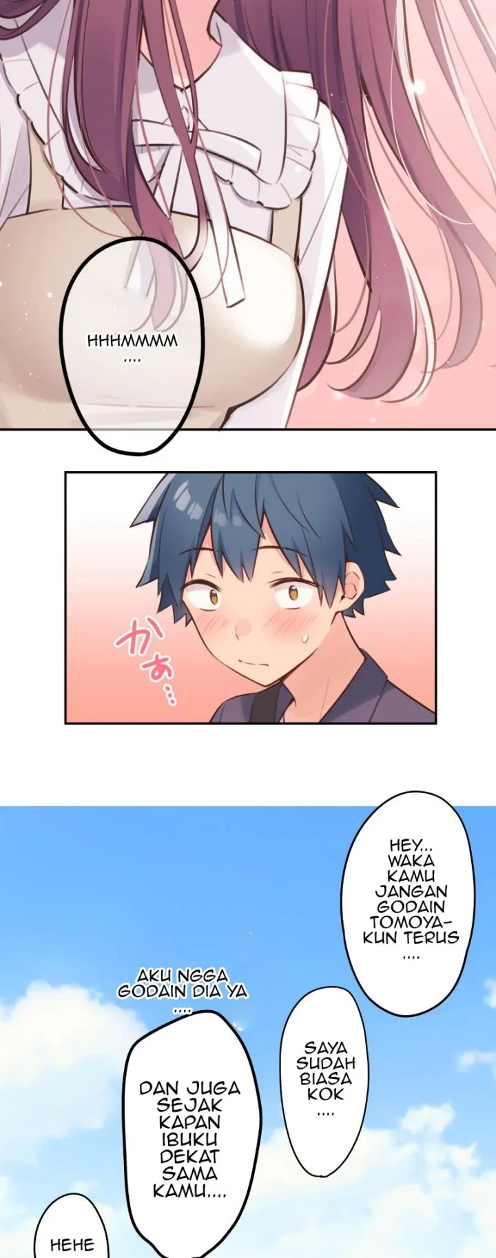 Halaman 30 — Waka-chan Is Flirty Again Chapter 101