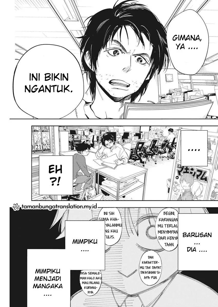 Halaman 8 — Kakunaru Ue wa Chapter 1