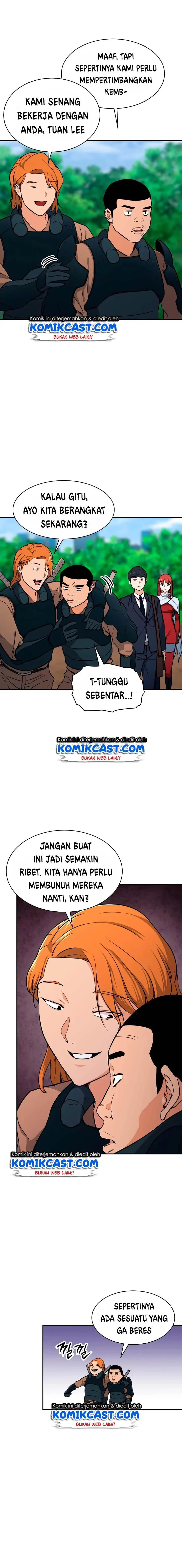 Halaman 9 — My Dad Is Too Strong Chapter 42