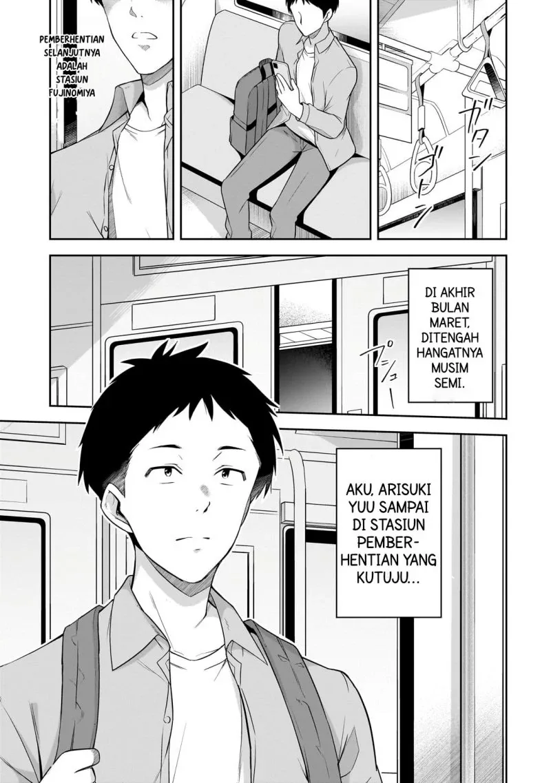 Halaman 5 — 10-nenburi ni Saikai shita Kusogaki wa Seijun Bishoujo JK ni Seichou shiteita Chapter 1