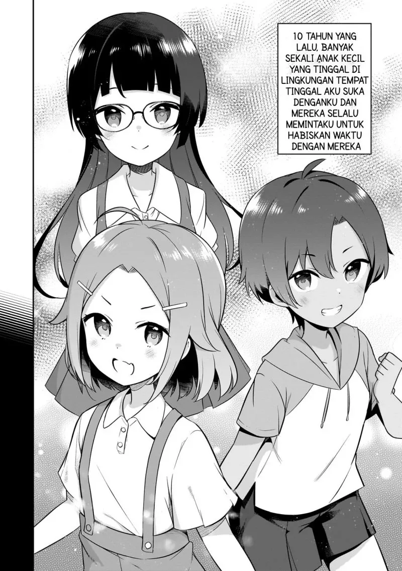 Halaman 8 — 10-nenburi ni Saikai shita Kusogaki wa Seijun Bishoujo JK ni Seichou shiteita Chapter 1