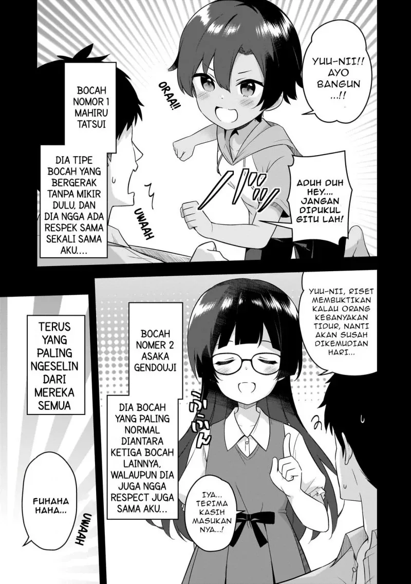 Halaman 9 — 10-nenburi ni Saikai shita Kusogaki wa Seijun Bishoujo JK ni Seichou shiteita Chapter 1