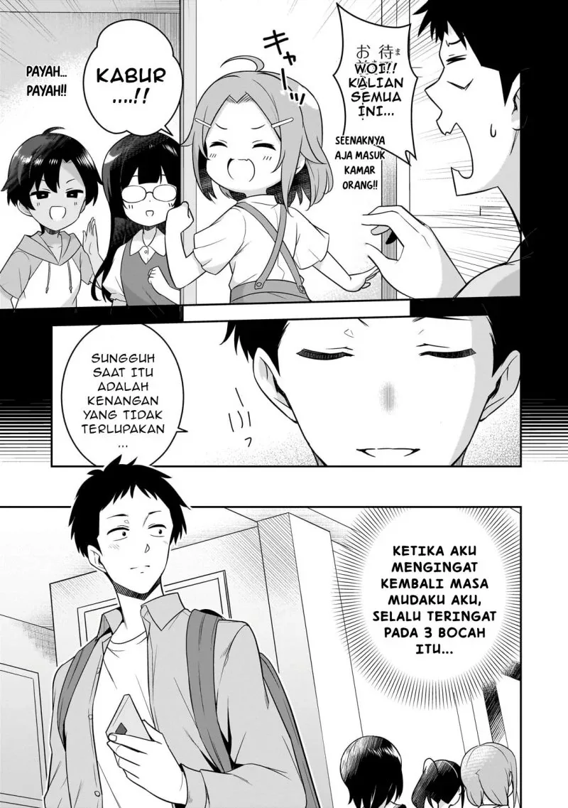Halaman 11 — 10-nenburi ni Saikai shita Kusogaki wa Seijun Bishoujo JK ni Seichou shiteita Chapter 1