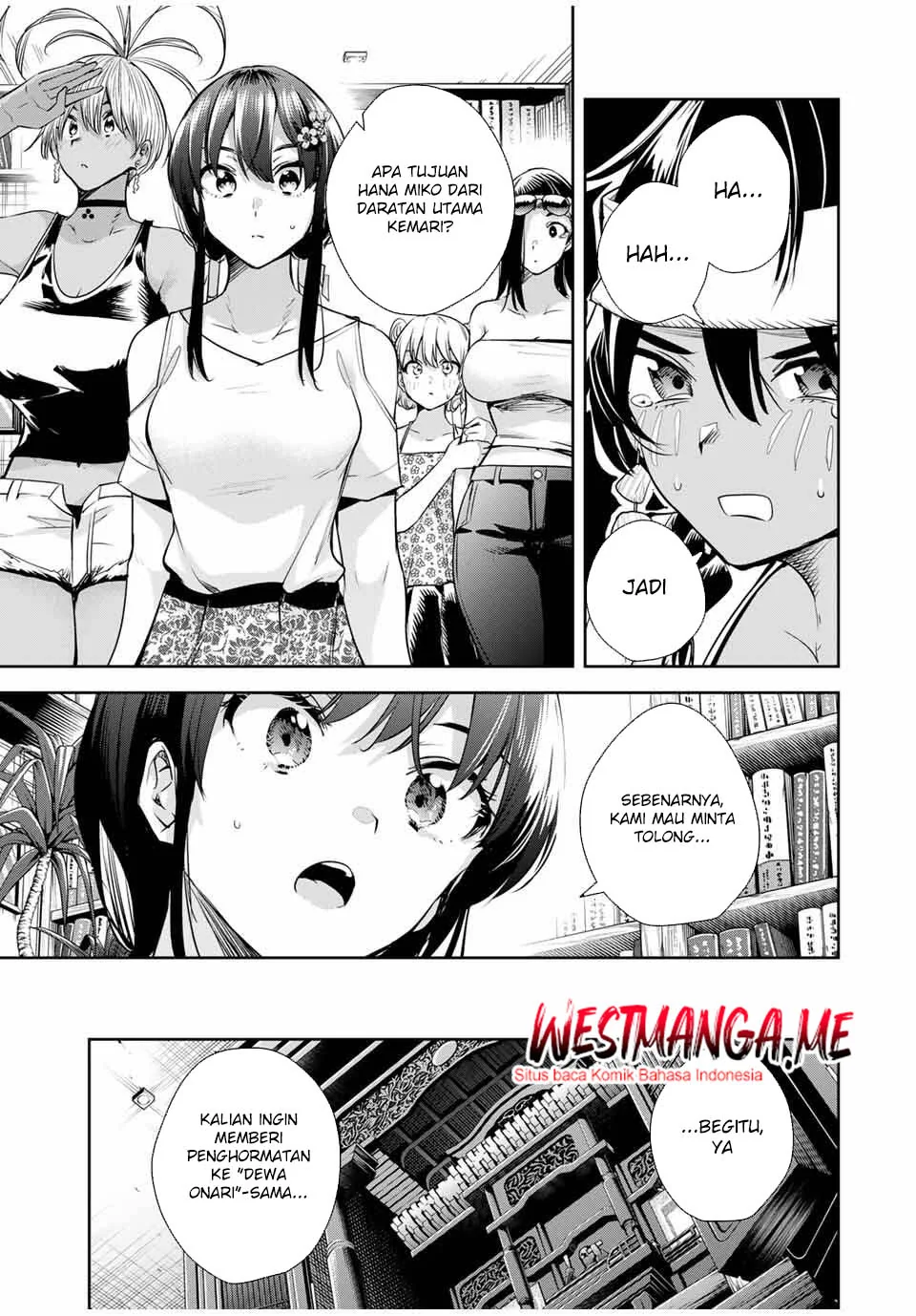 Halaman 8 — Sakigake no Hanamiko Chapter 58