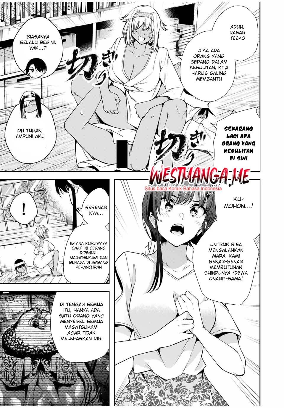Halaman 9 — Sakigake no Hanamiko Chapter 58