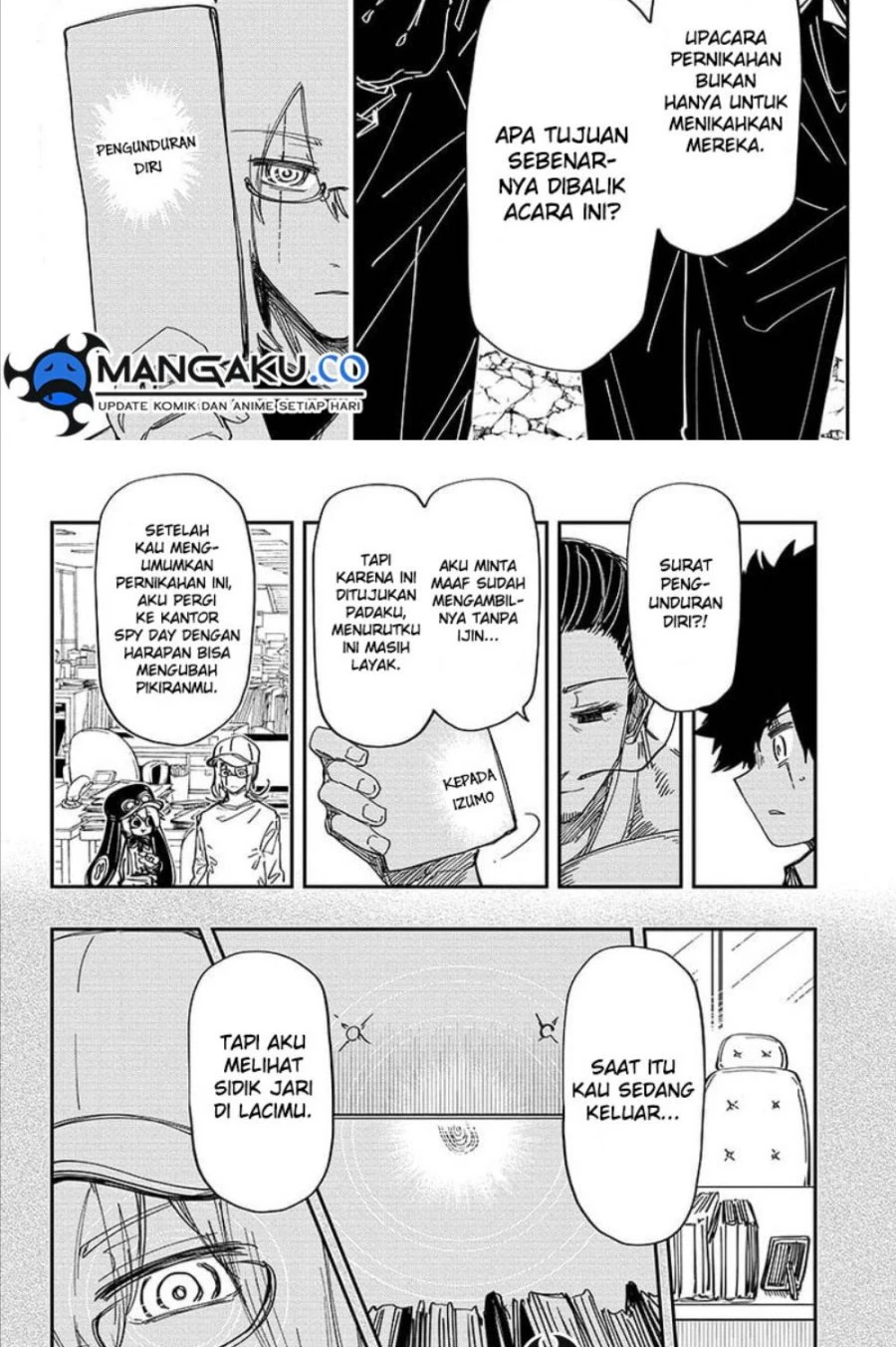 Halaman 7 — Yozakura-san Chi no Daisakusen Chapter 201