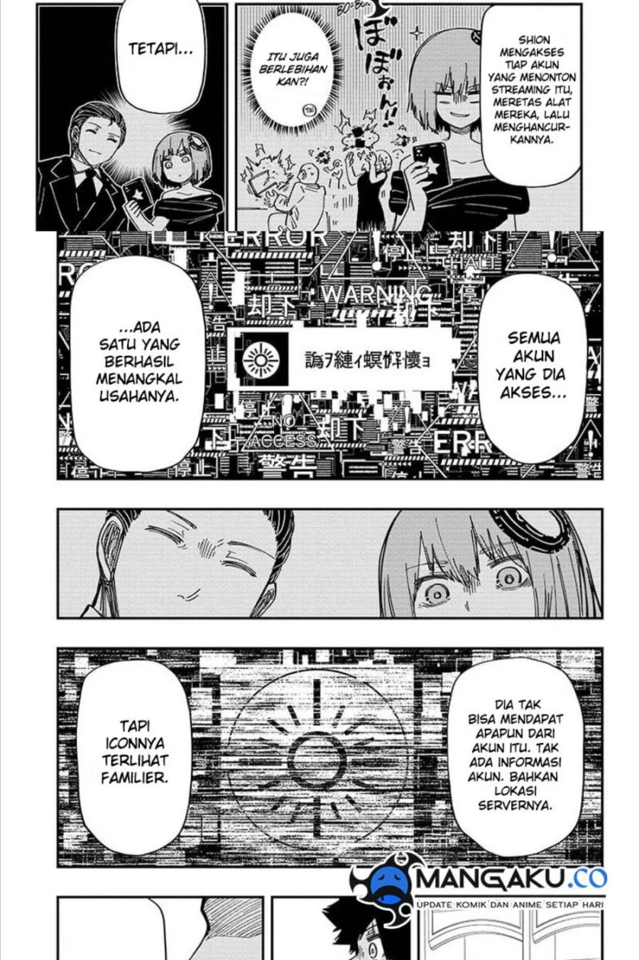 Halaman 9 — Yozakura-san Chi no Daisakusen Chapter 201