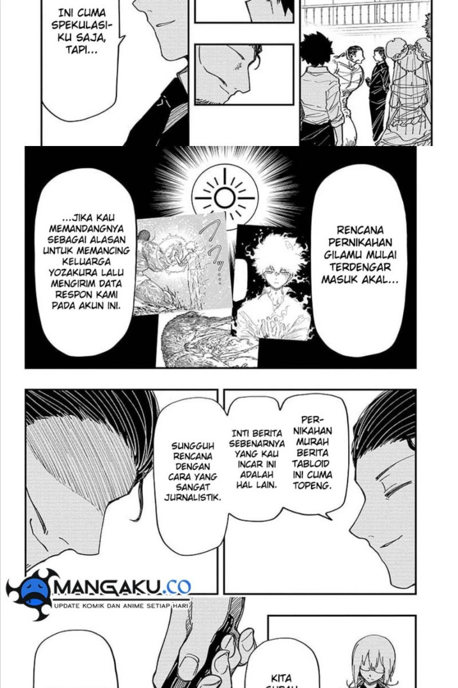 Halaman 10 — Yozakura-san Chi no Daisakusen Chapter 201