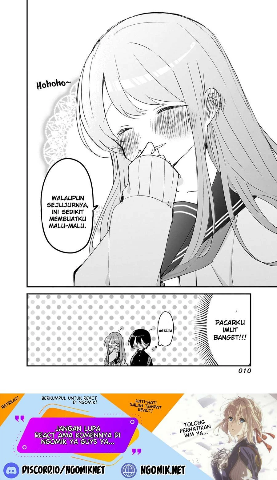 Halaman 10 — Kubo-san wa Mob wo Yurusanai Chapter 145.1