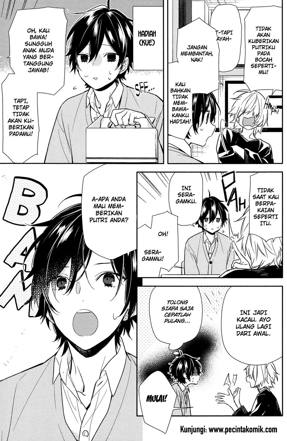 Halaman 5 — Horimiya Chapter 90