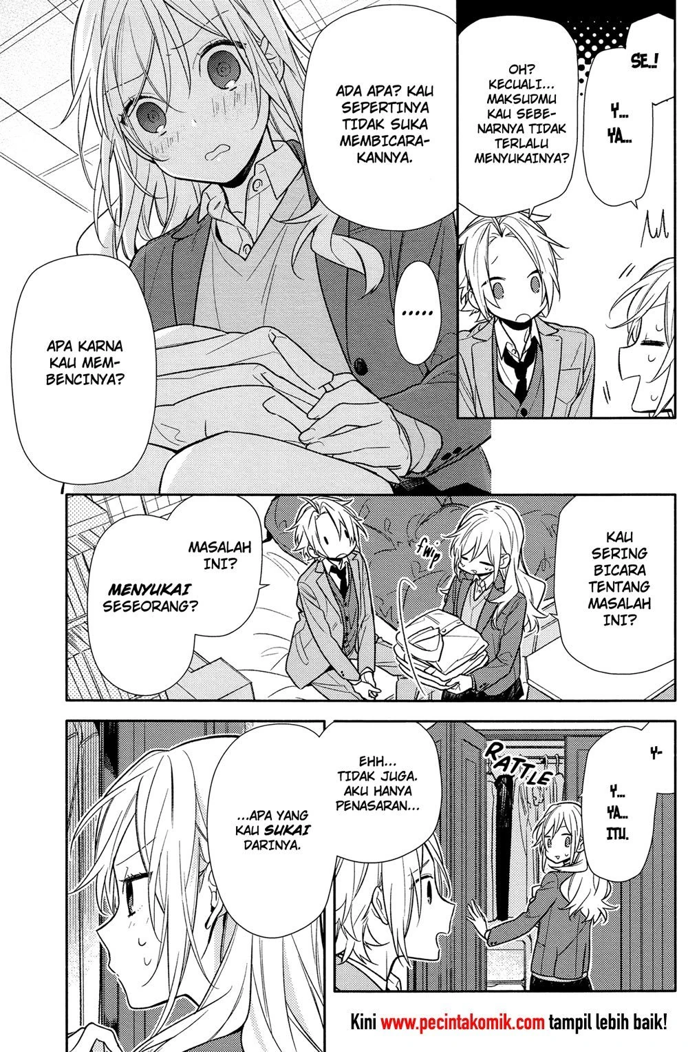 Halaman 12 — Horimiya Chapter 90