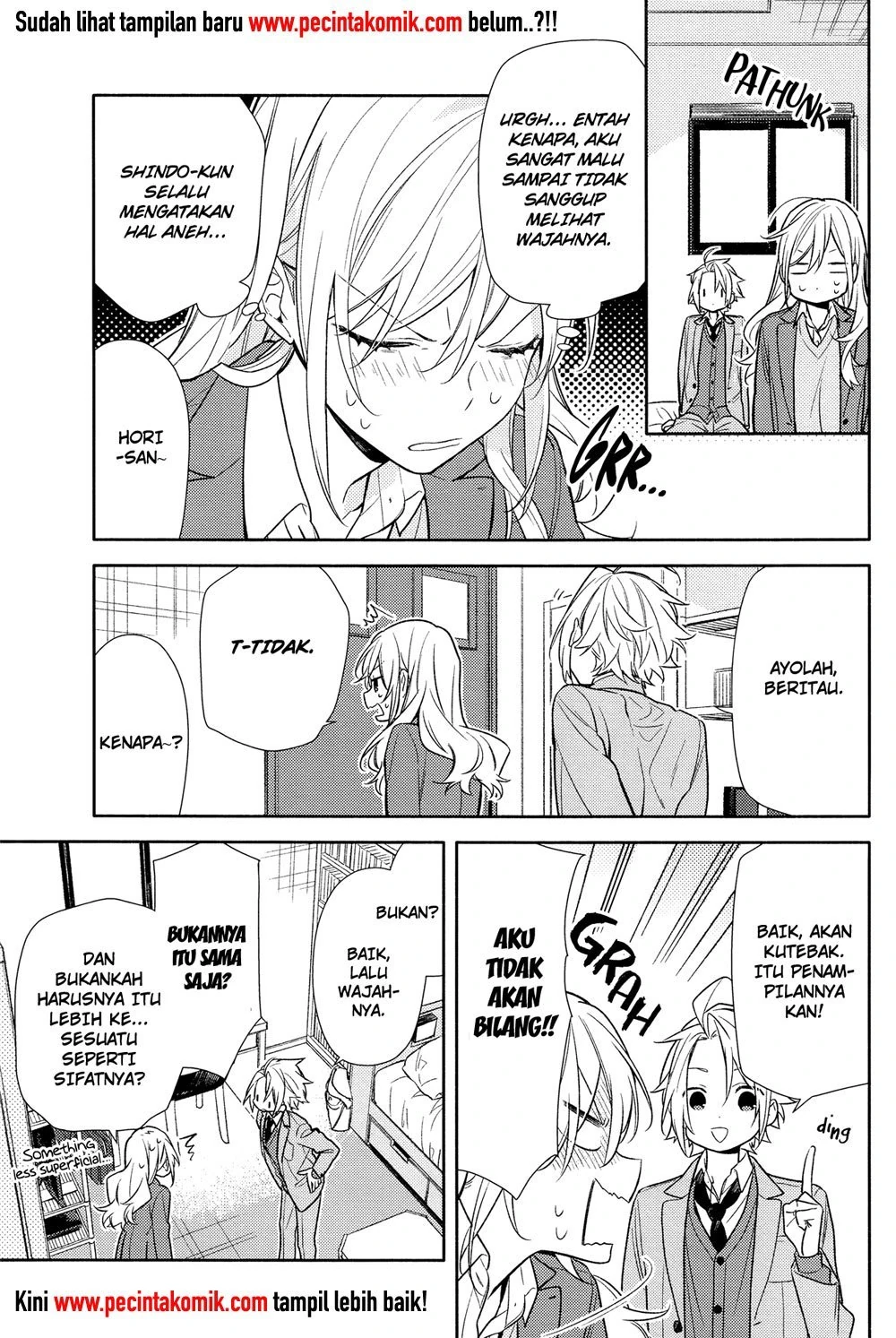 Halaman 14 — Horimiya Chapter 90