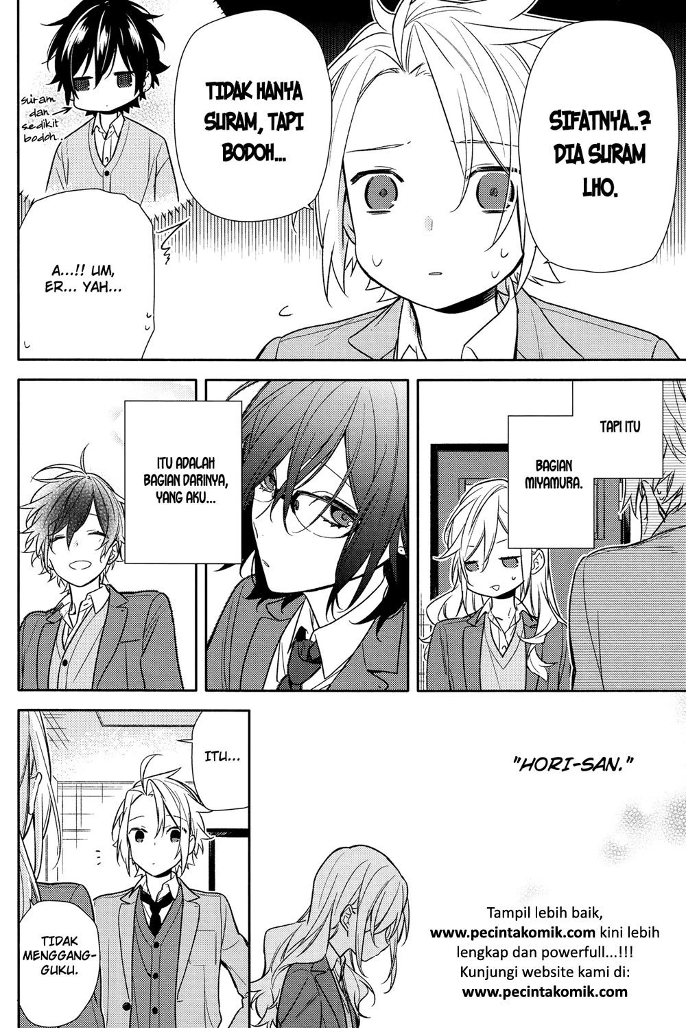 Halaman 15 — Horimiya Chapter 90