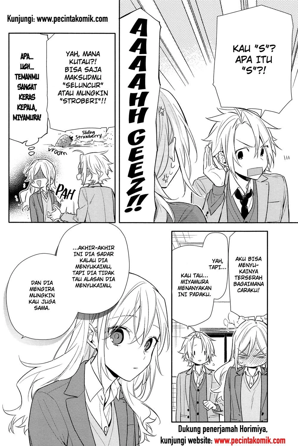Halaman 17 — Horimiya Chapter 90
