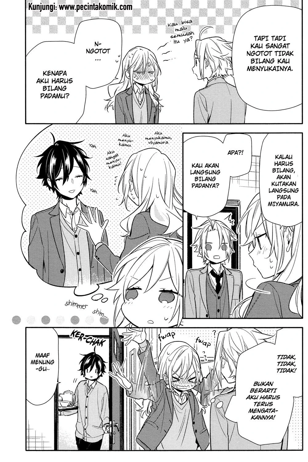 Halaman 19 — Horimiya Chapter 90
