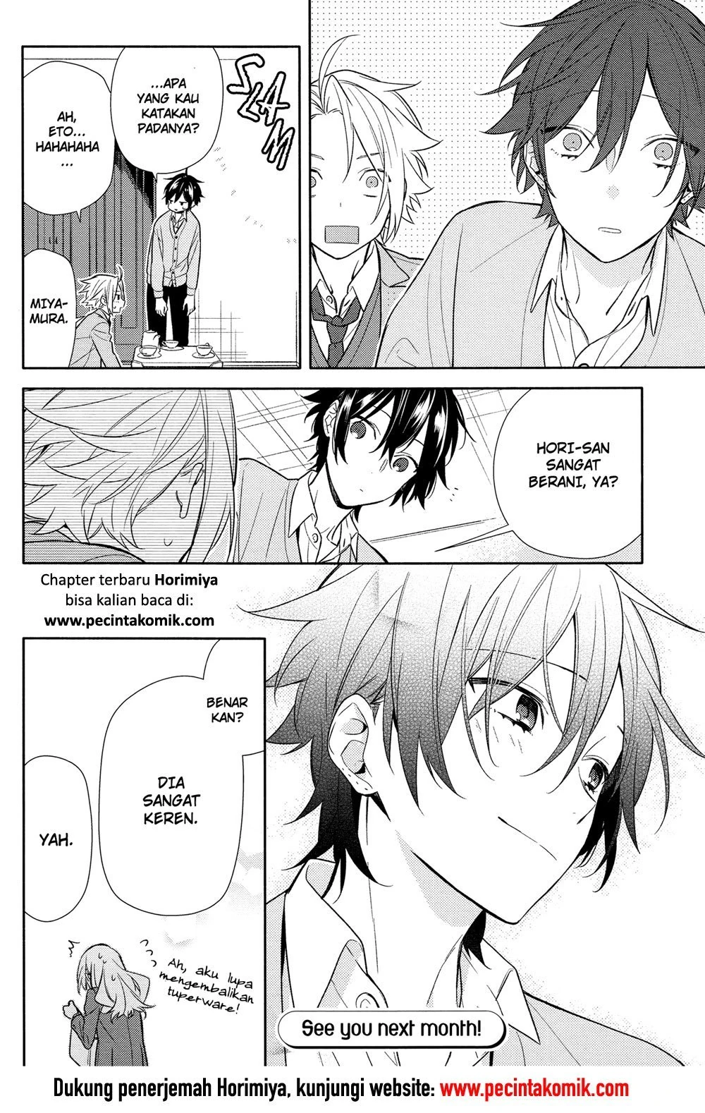 Halaman 21 — Horimiya Chapter 90