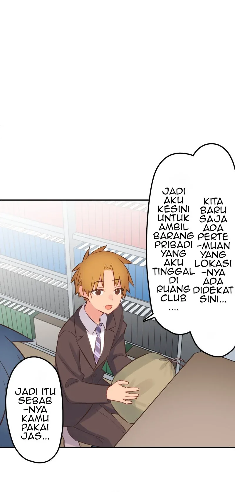 Halaman 4 — Waka-chan Is Flirty Again Chapter 156