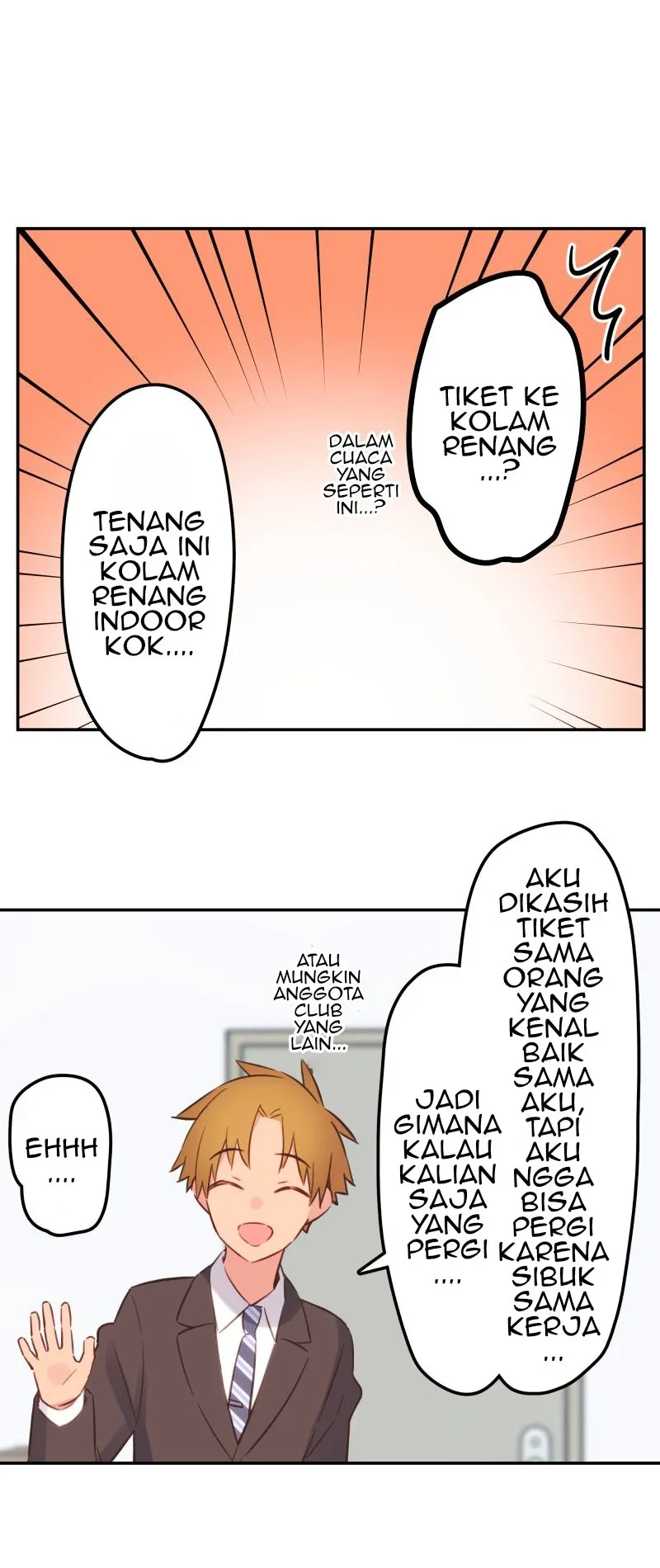 Halaman 7 — Waka-chan Is Flirty Again Chapter 156